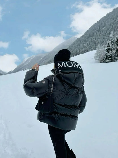 "MC" Logo Puffer