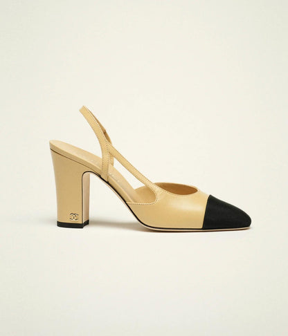 "CC" Slingpump (Leder)